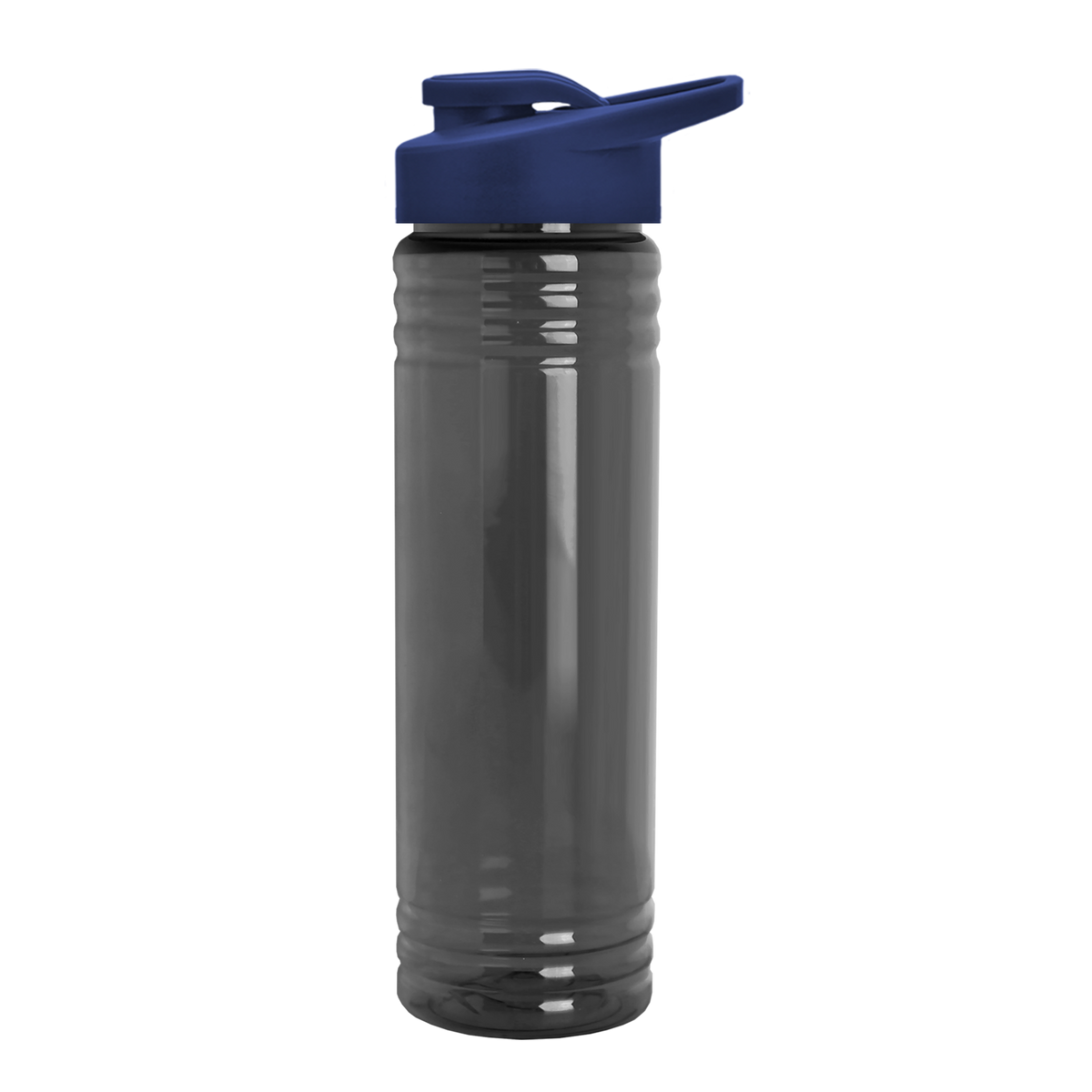 Custom logo Slim Fit RPET Bottle with Drink-Thru Lid - 24 oz.