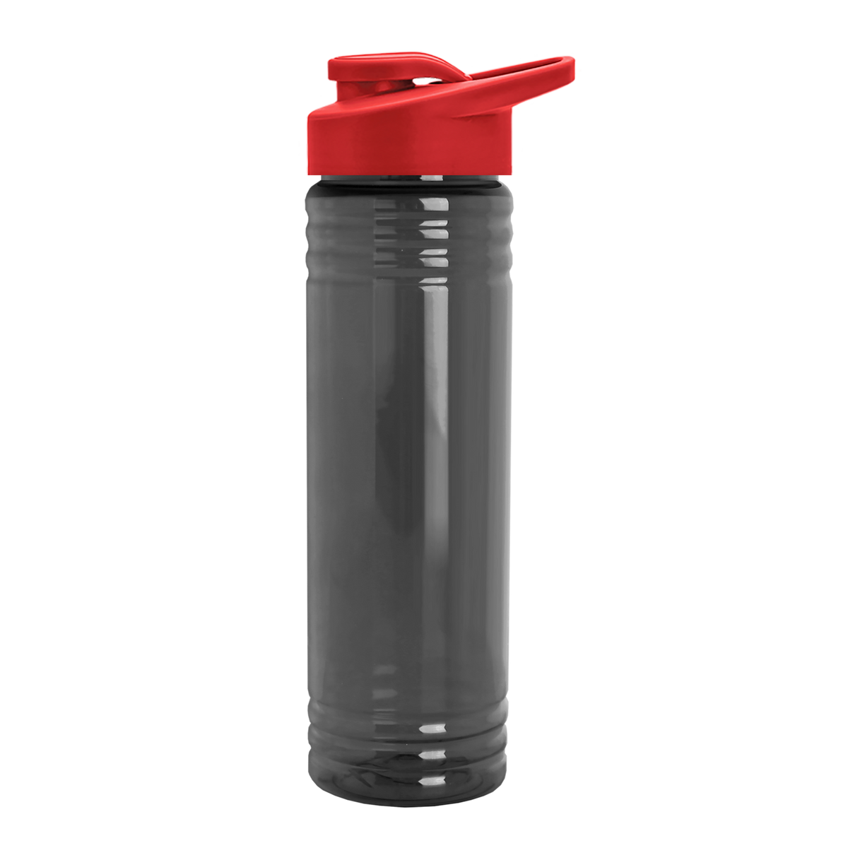 Custom logo Slim Fit RPET Bottle with Drink-Thru Lid - 24 oz.
