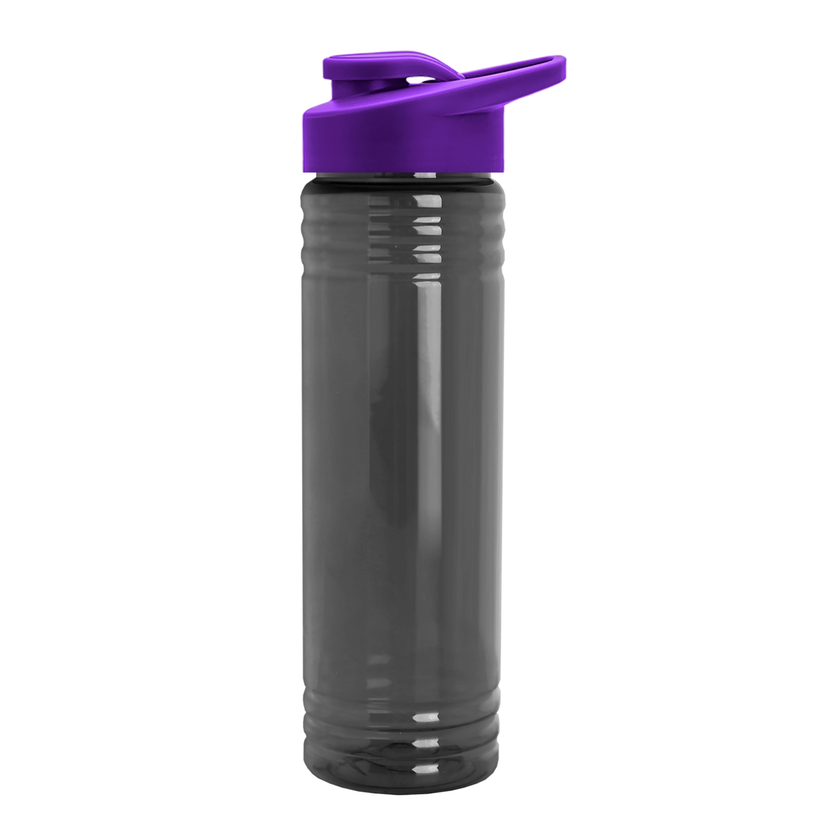 Custom logo Slim Fit RPET Bottle with Drink-Thru Lid - 24 oz.