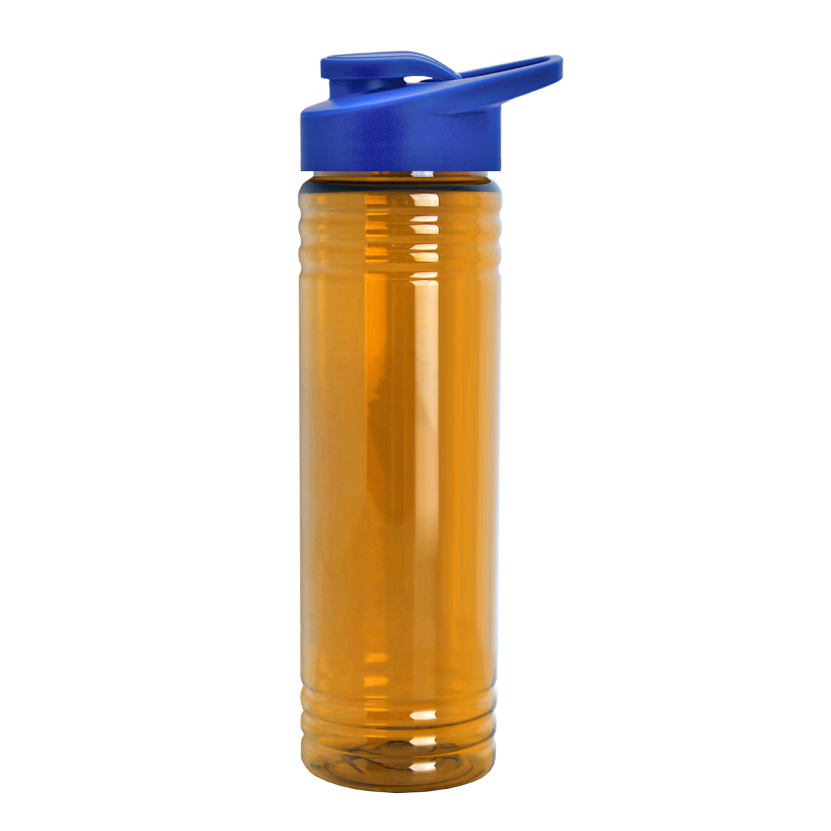 Custom logo Slim Fit RPET Bottle with Drink-Thru Lid - 24 oz.