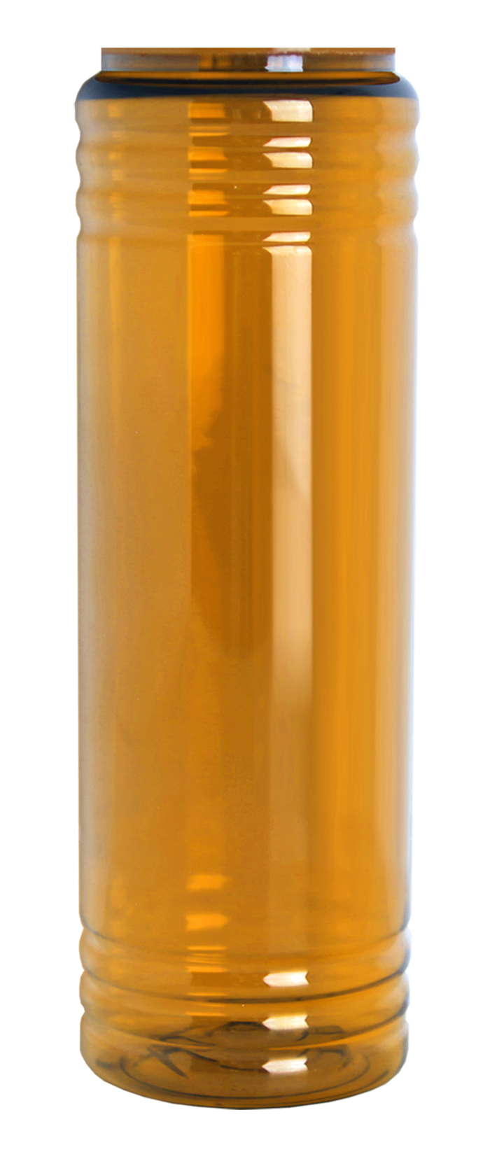 Custom logo Slim Fit RPET Bottle with Drink-Thru Lid - 24 oz.