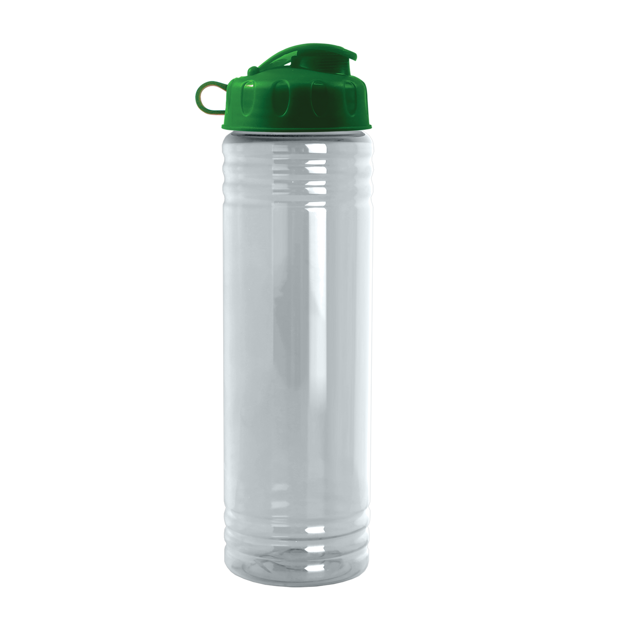 Custom logo Slim Fit RPET Bottle with Flip Lid - 24 oz.