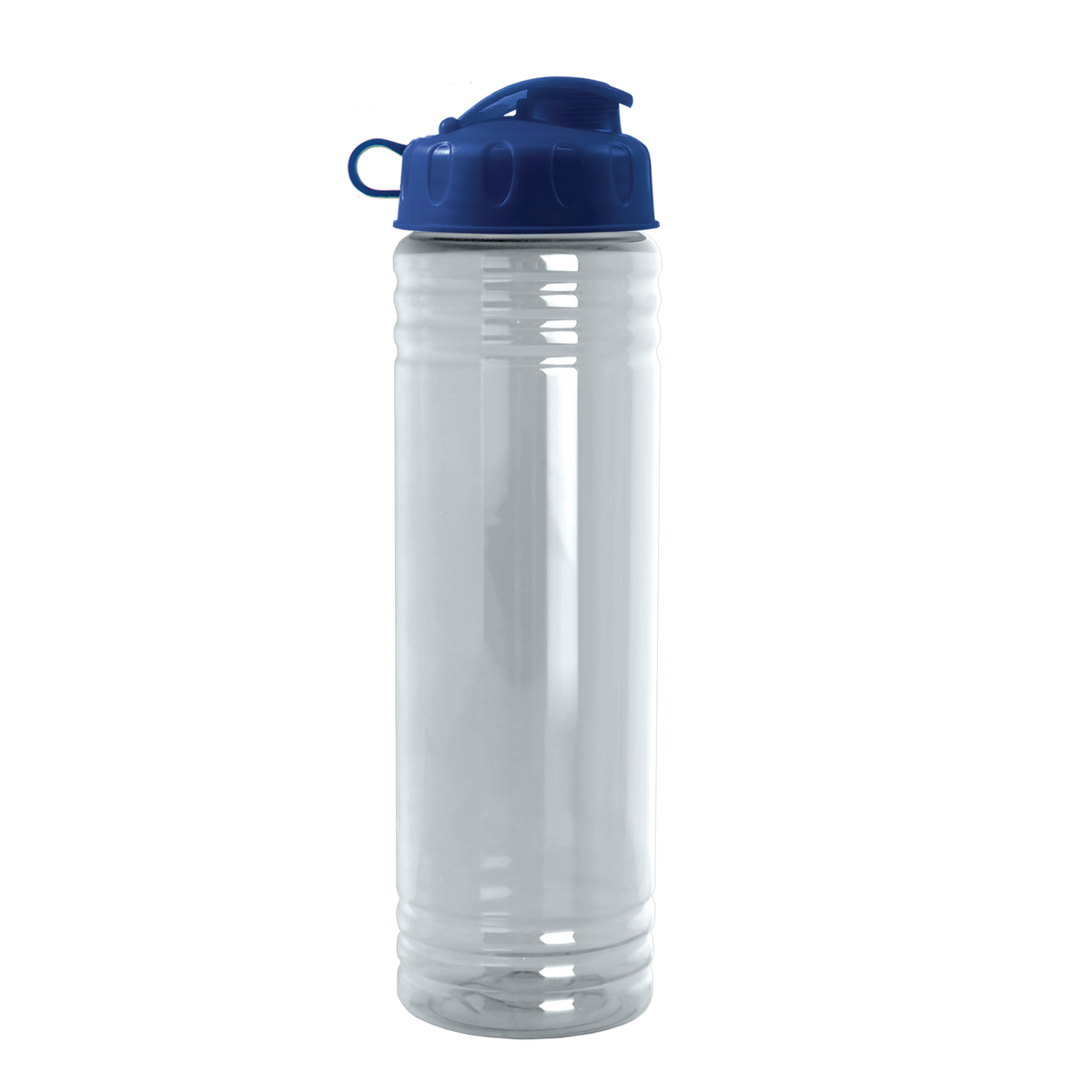 Custom logo Slim Fit RPET Bottle with Flip Lid - 24 oz.