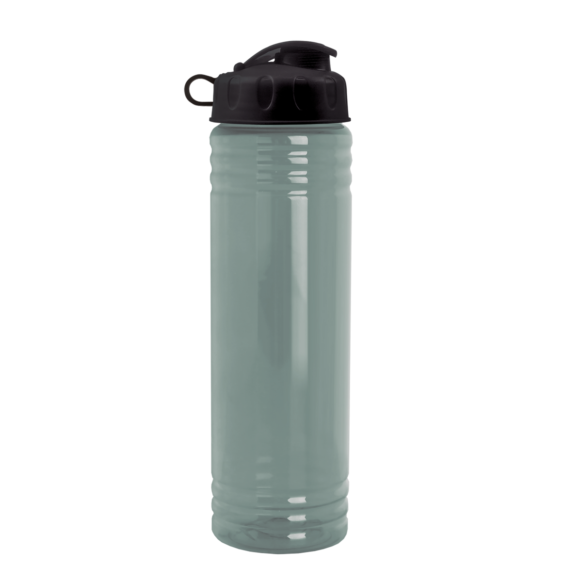 Custom logo Slim Fit RPET Bottle with Flip Lid - 24 oz.