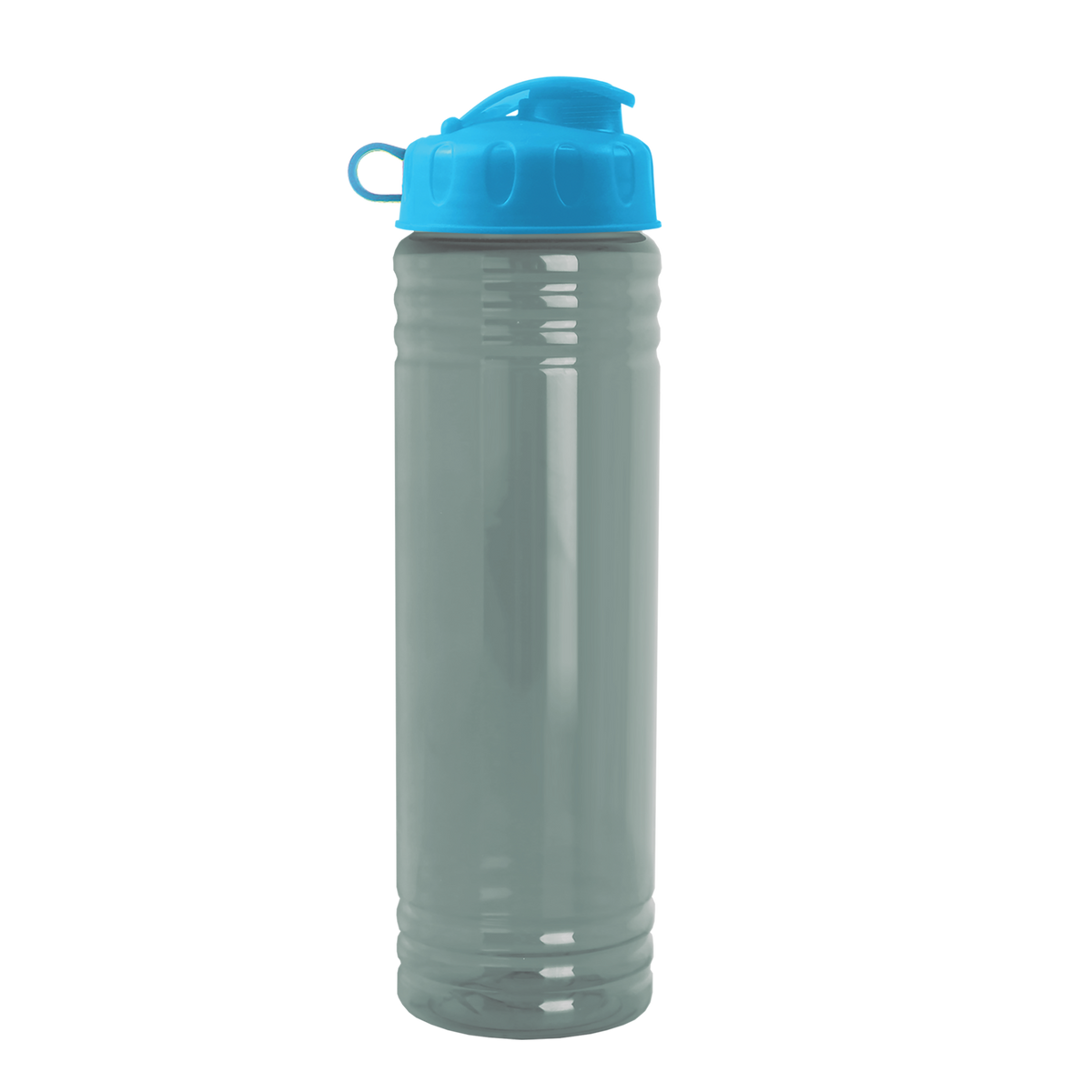 Custom logo Slim Fit RPET Bottle with Flip Lid - 24 oz.