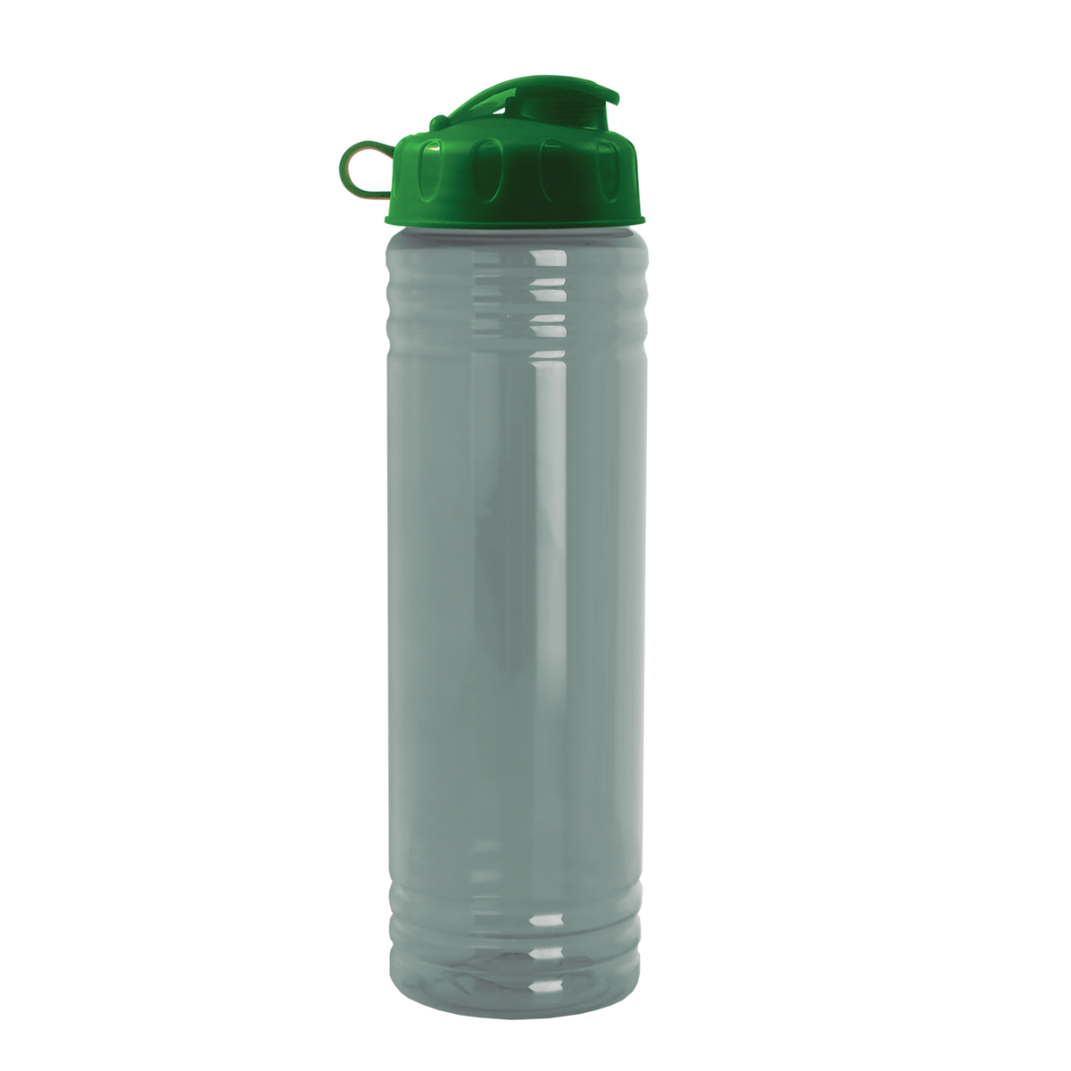 Custom logo Slim Fit RPET Bottle with Flip Lid - 24 oz.