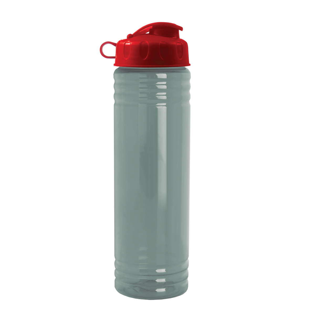Custom logo Slim Fit RPET Bottle with Flip Lid - 24 oz.