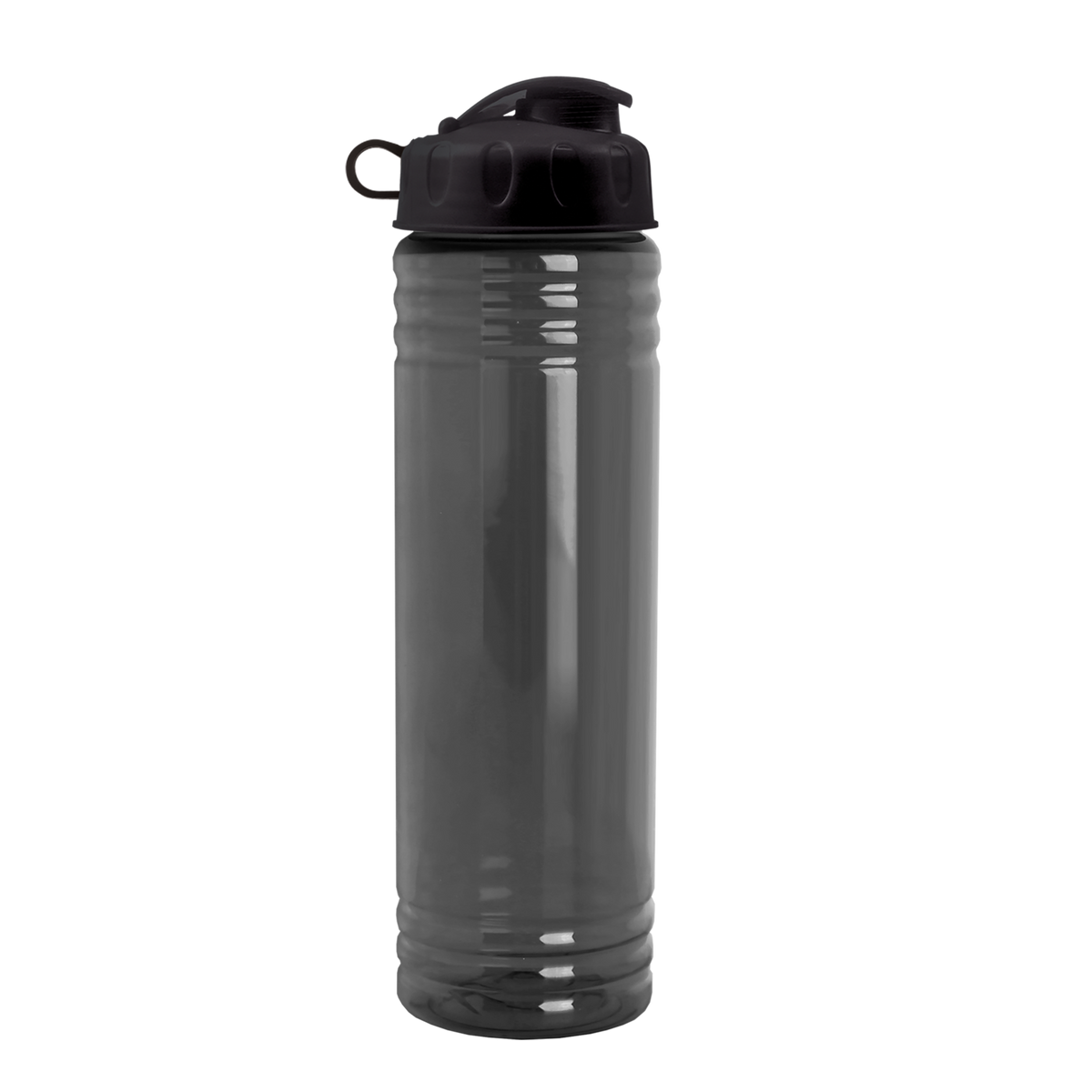 Custom logo Slim Fit RPET Bottle with Flip Lid - 24 oz.