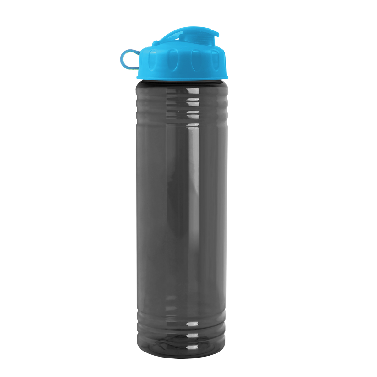Custom logo Slim Fit RPET Bottle with Flip Lid - 24 oz.