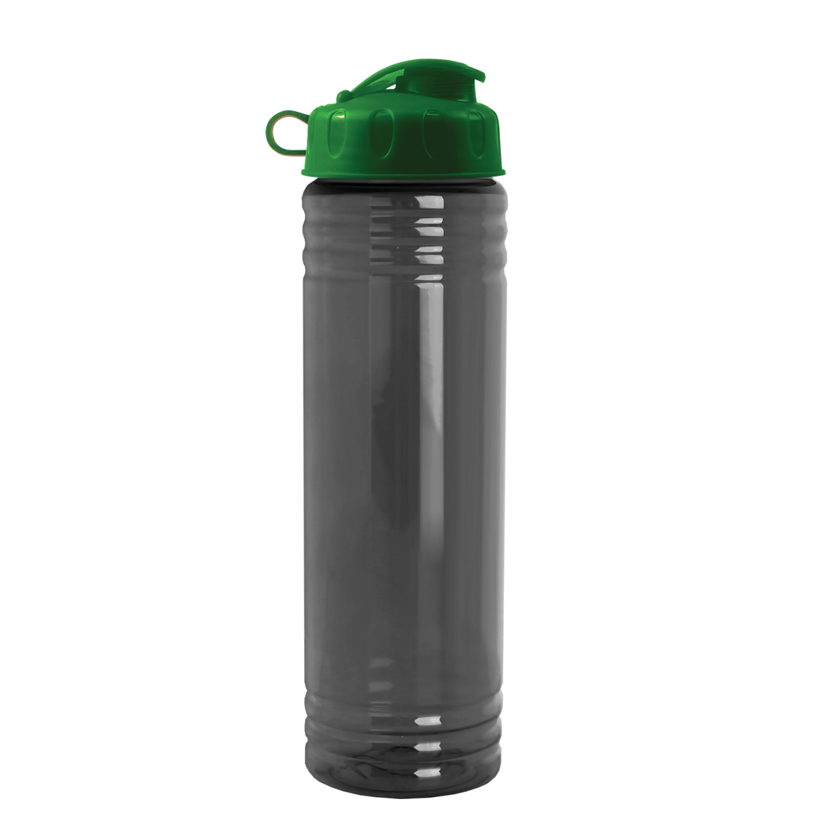 Custom logo Slim Fit RPET Bottle with Flip Lid - 24 oz.