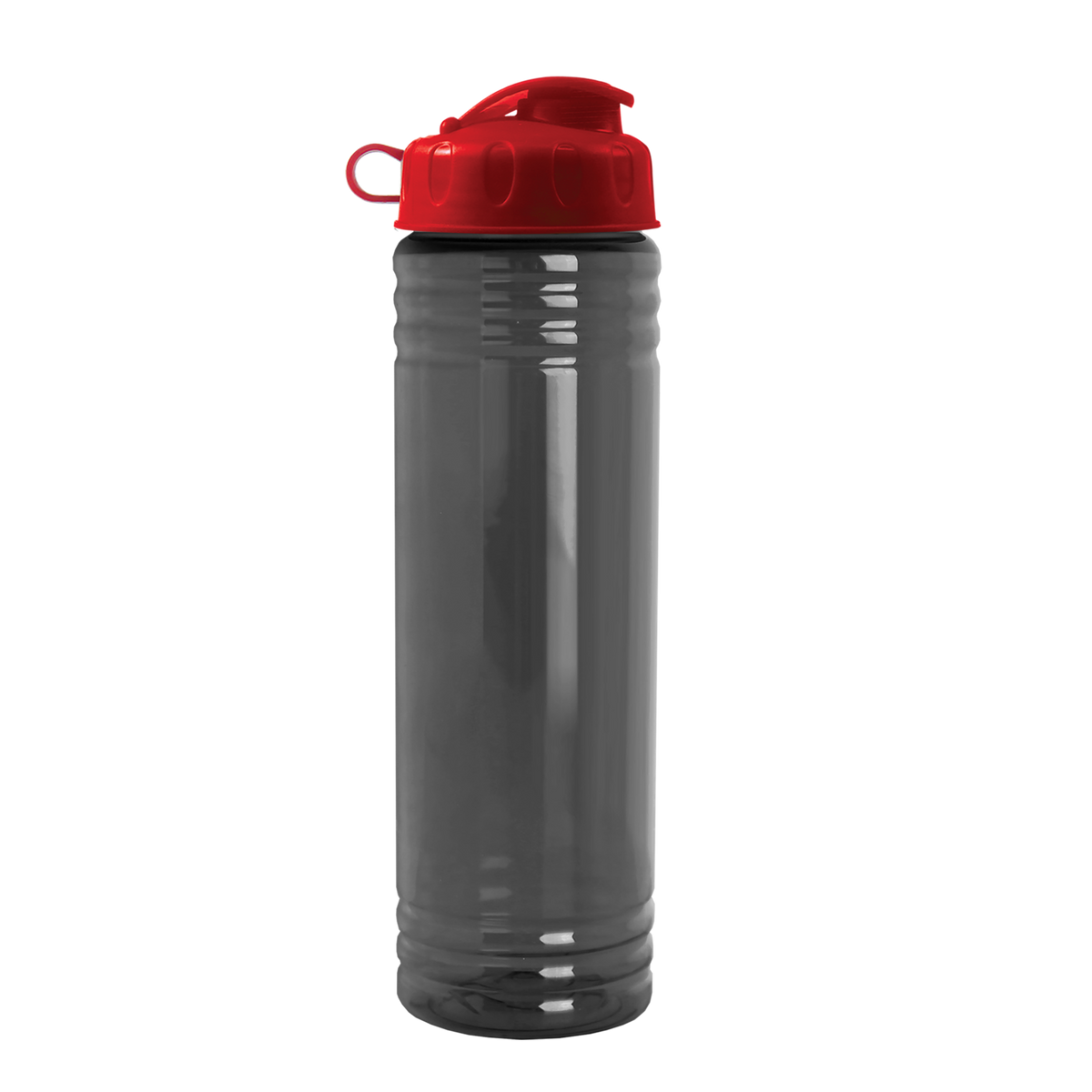 Custom logo Slim Fit RPET Bottle with Flip Lid - 24 oz.