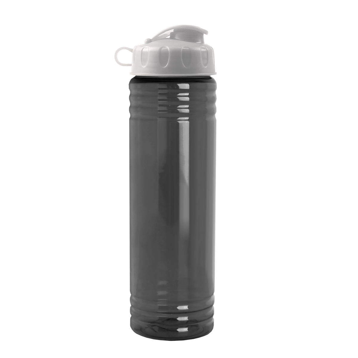 Custom logo Slim Fit RPET Bottle with Flip Lid - 24 oz.