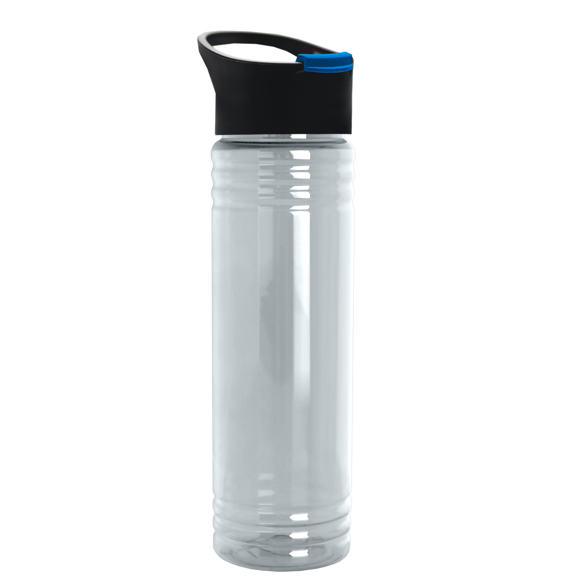 Custom logo Slim Fit RPET Bottle with Pop-Up Lid - 24 oz.