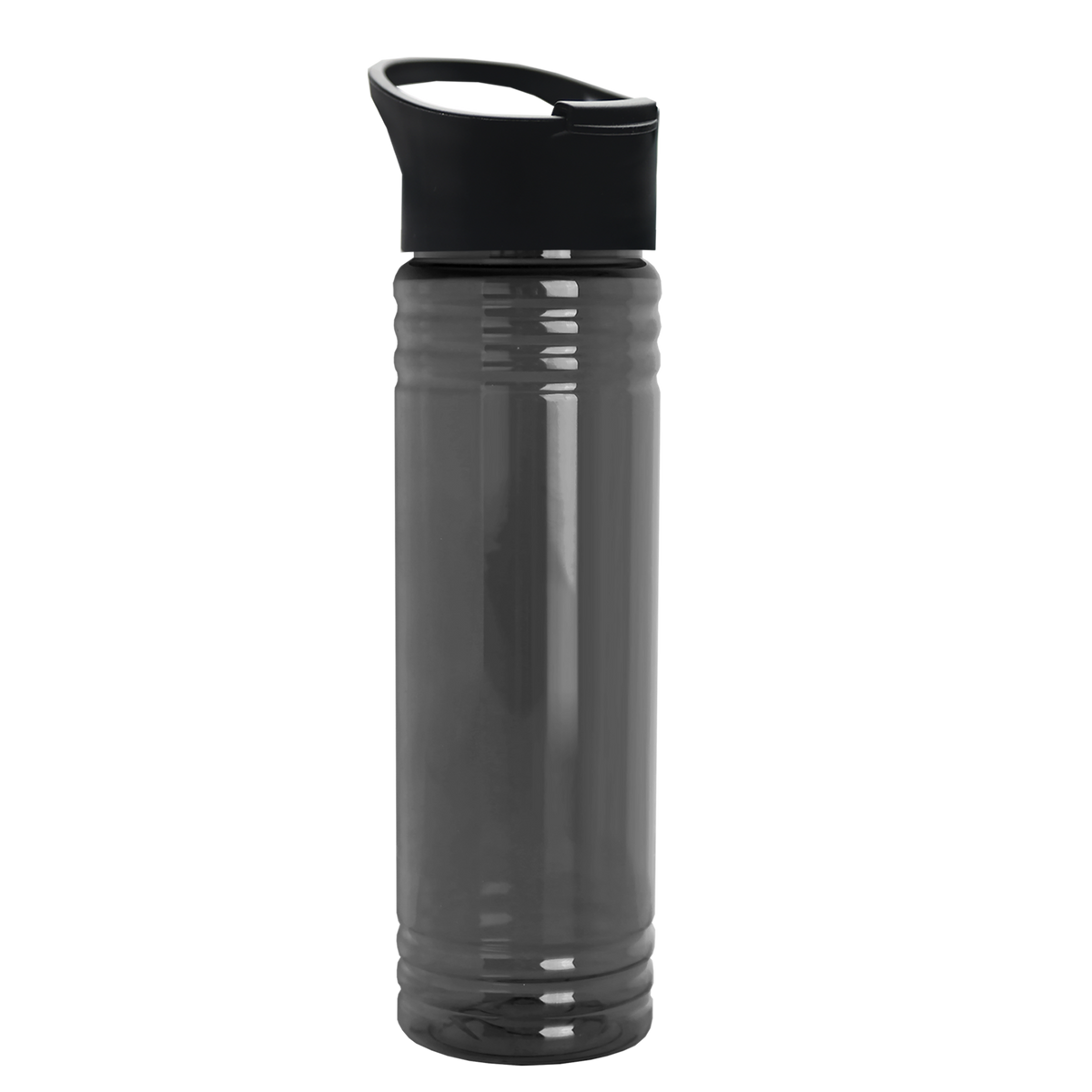 Custom logo Slim Fit RPET Bottle with Pop-Up Lid - 24 oz.