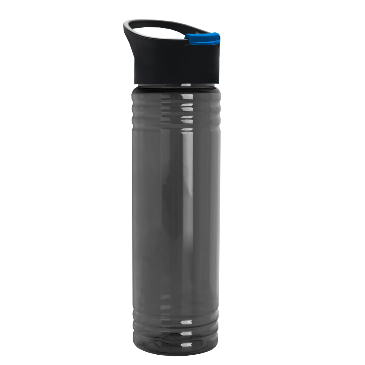 Custom logo Slim Fit RPET Bottle with Pop-Up Lid - 24 oz.