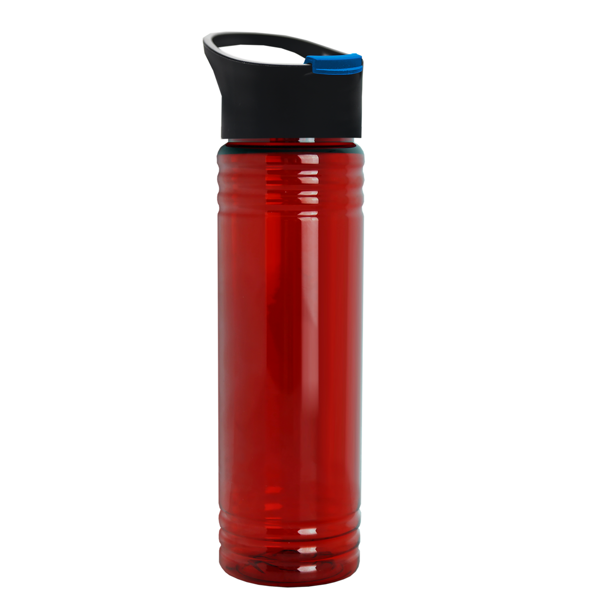 Custom logo Slim Fit RPET Bottle with Pop-Up Lid - 24 oz.