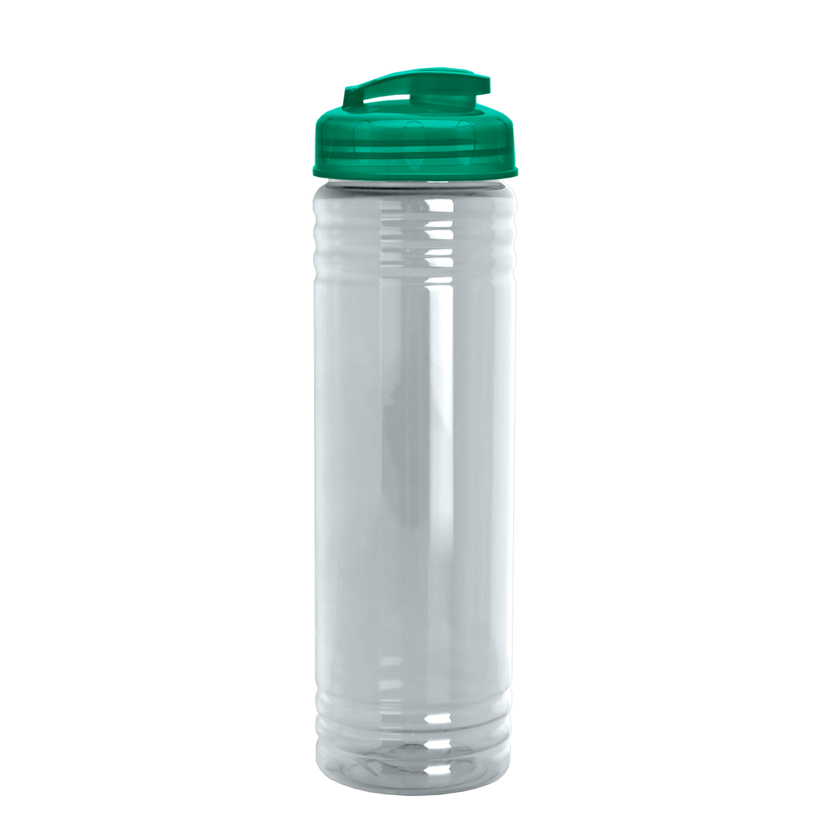 Custom logo Slim Fit RPET Bottle with Flip-Top Lid - 24 oz.