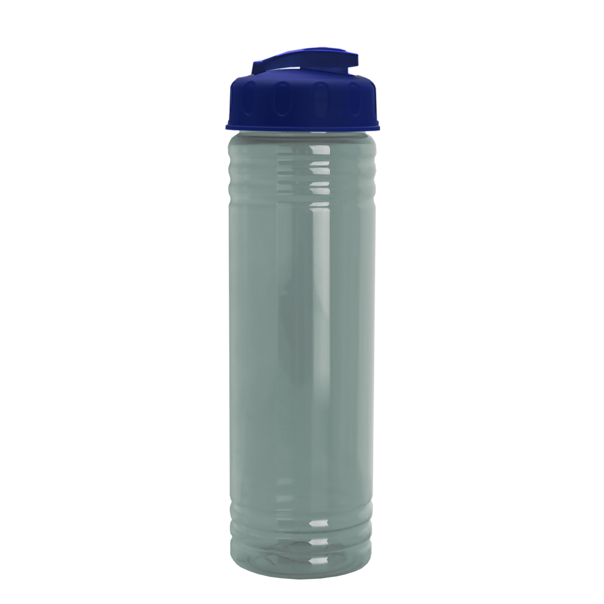 Custom logo Slim Fit RPET Bottle with Flip-Top Lid - 24 oz.