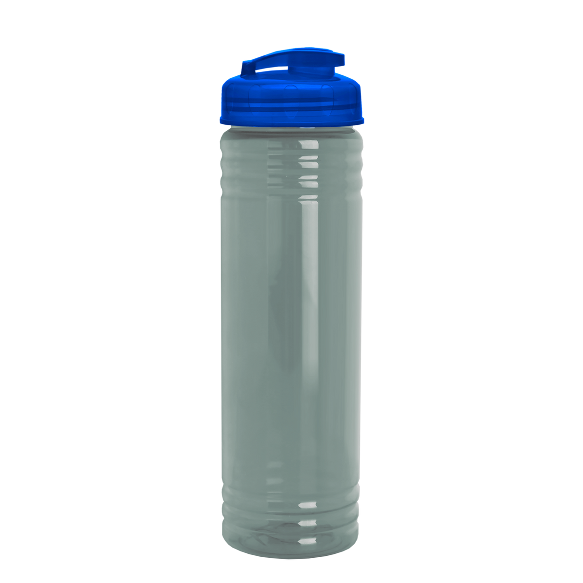 Custom logo Slim Fit RPET Bottle with Flip-Top Lid - 24 oz.