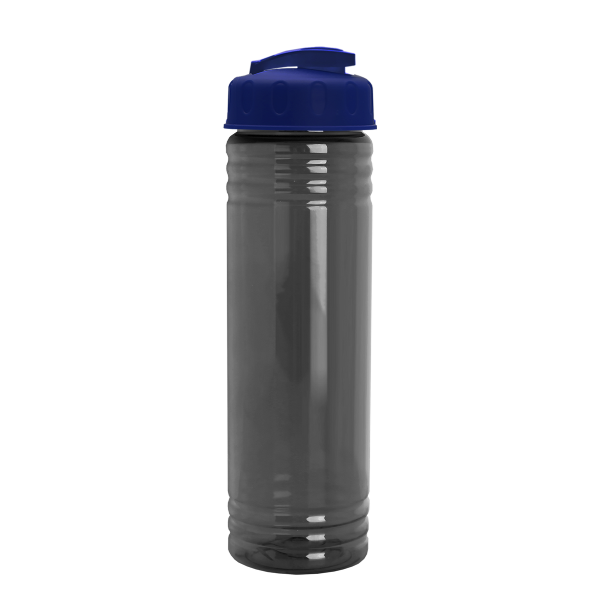 Custom logo Slim Fit RPET Bottle with Flip-Top Lid - 24 oz.