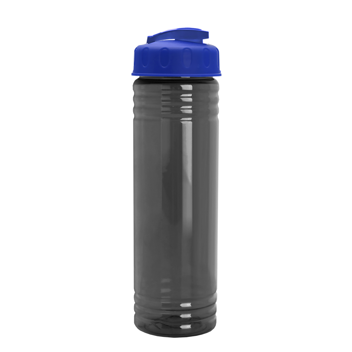 Custom logo Slim Fit RPET Bottle with Flip-Top Lid - 24 oz.