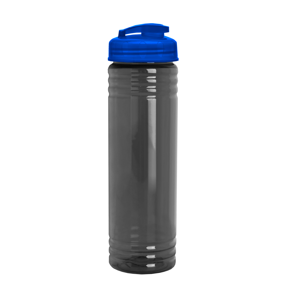 Custom logo Slim Fit RPET Bottle with Flip-Top Lid - 24 oz.