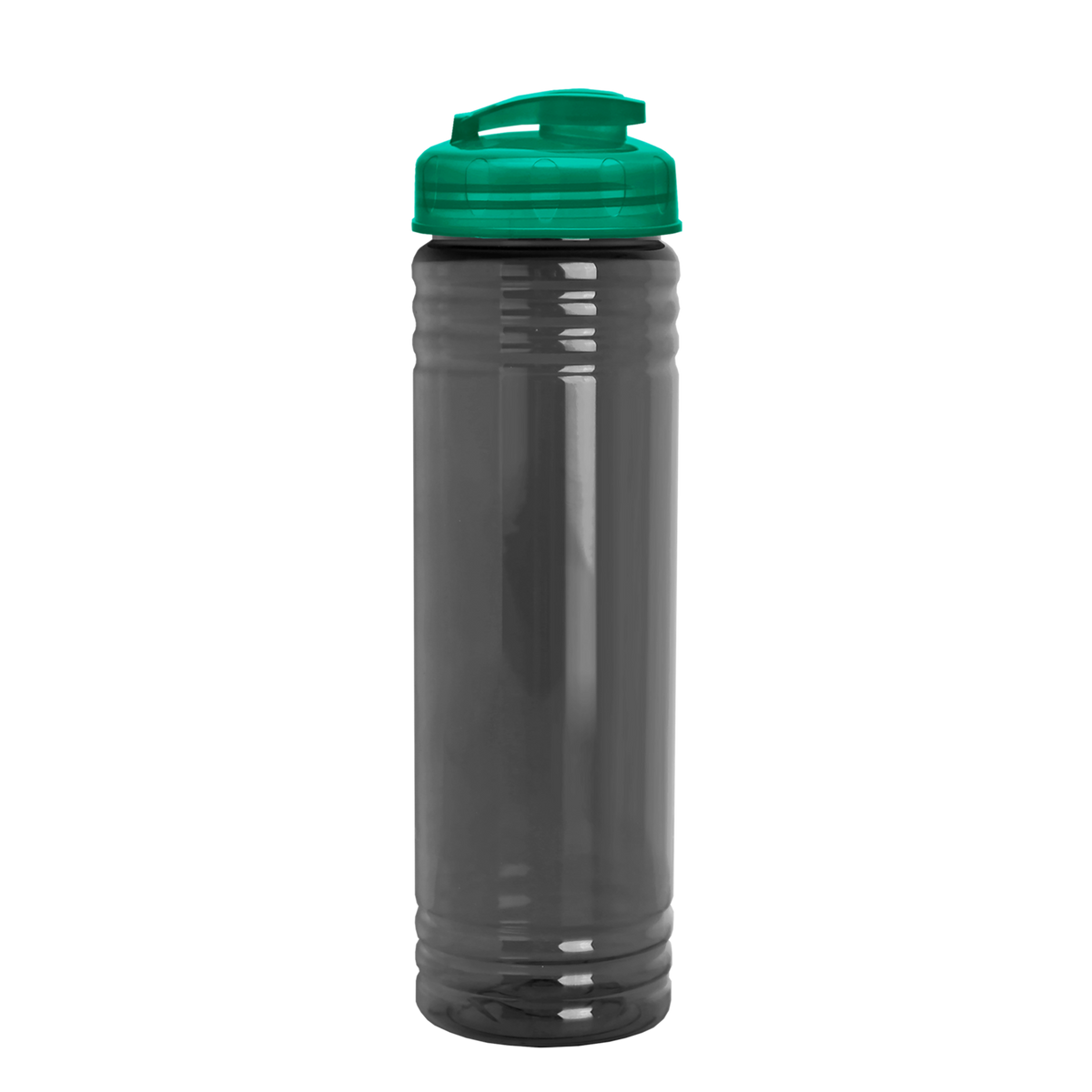 Custom logo Slim Fit RPET Bottle with Flip-Top Lid - 24 oz.