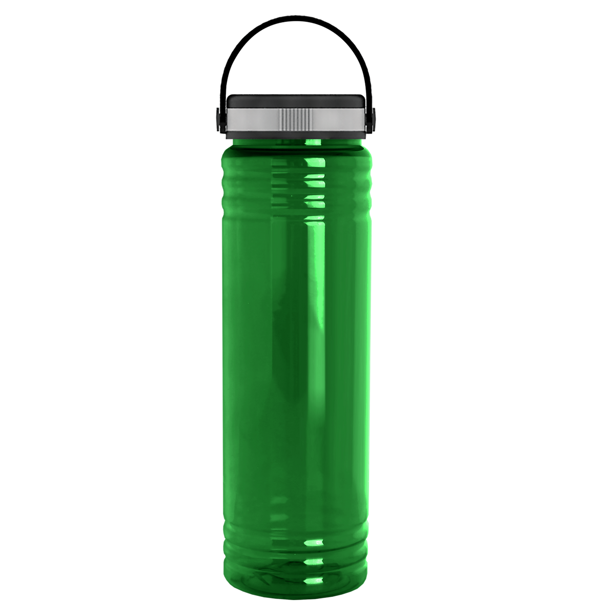 Custom logo Slim Fit RPET Bottle with Grip Lid - 24 oz.