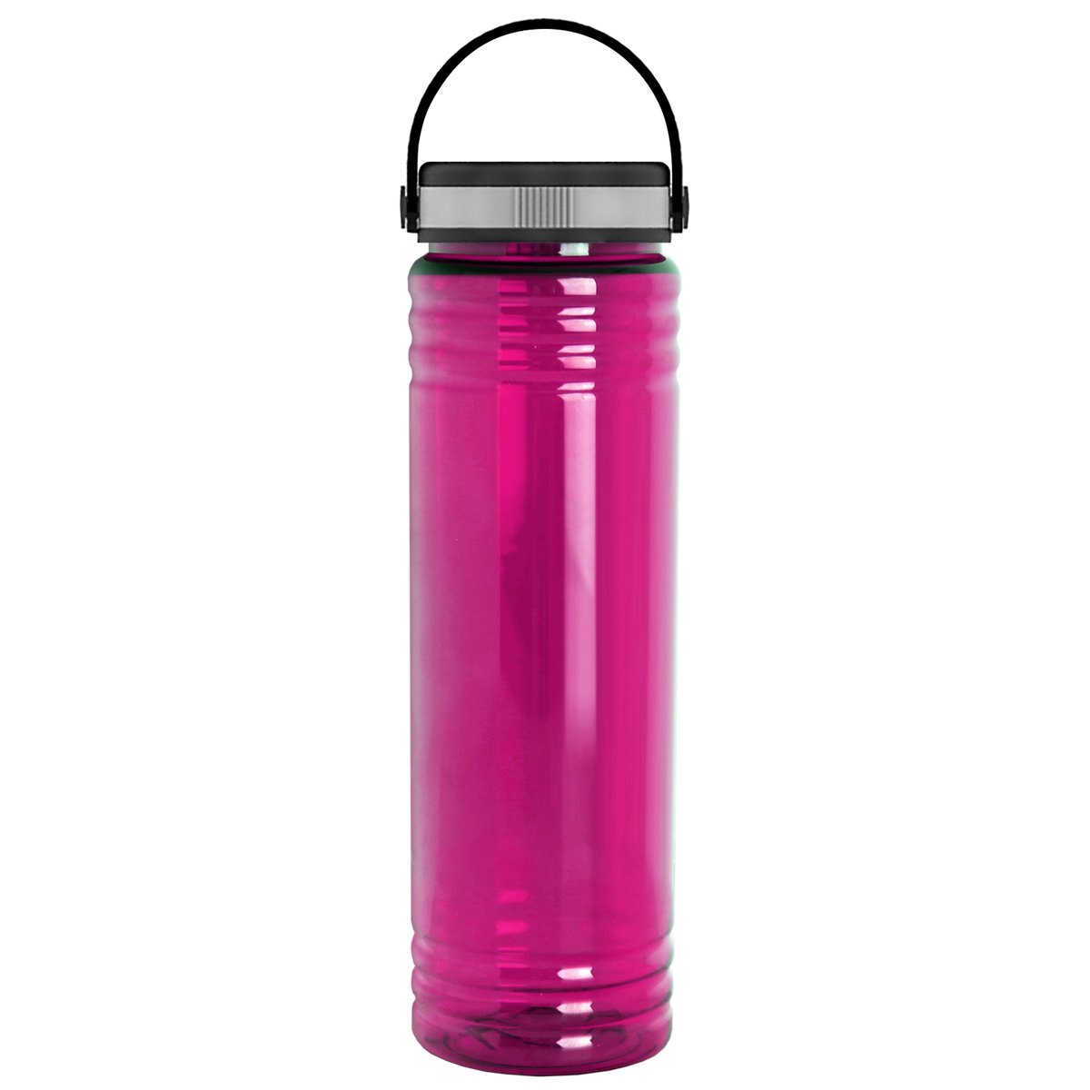 Custom logo Slim Fit RPET Bottle with Grip Lid - 24 oz.