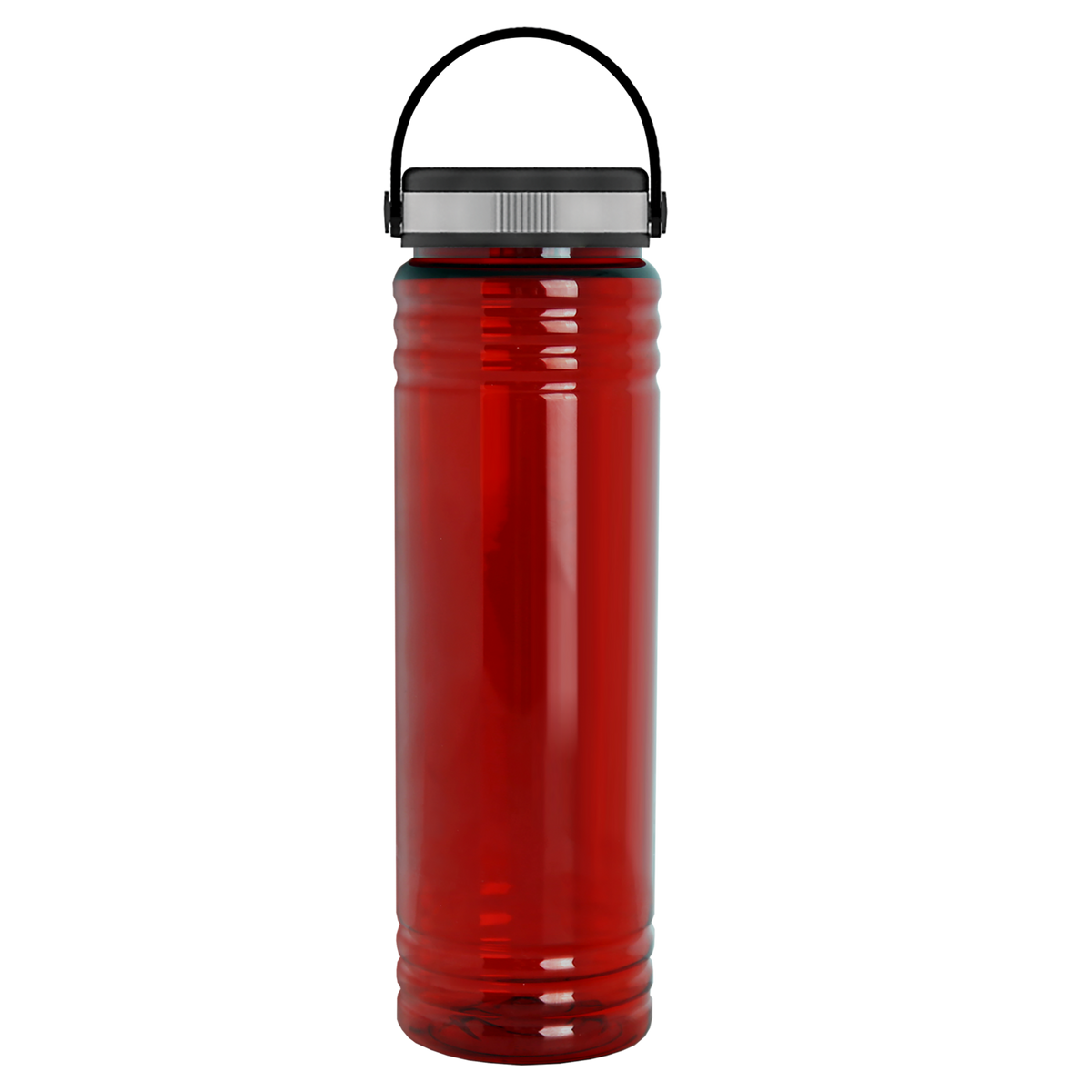 Custom logo Slim Fit RPET Bottle with Grip Lid - 24 oz.
