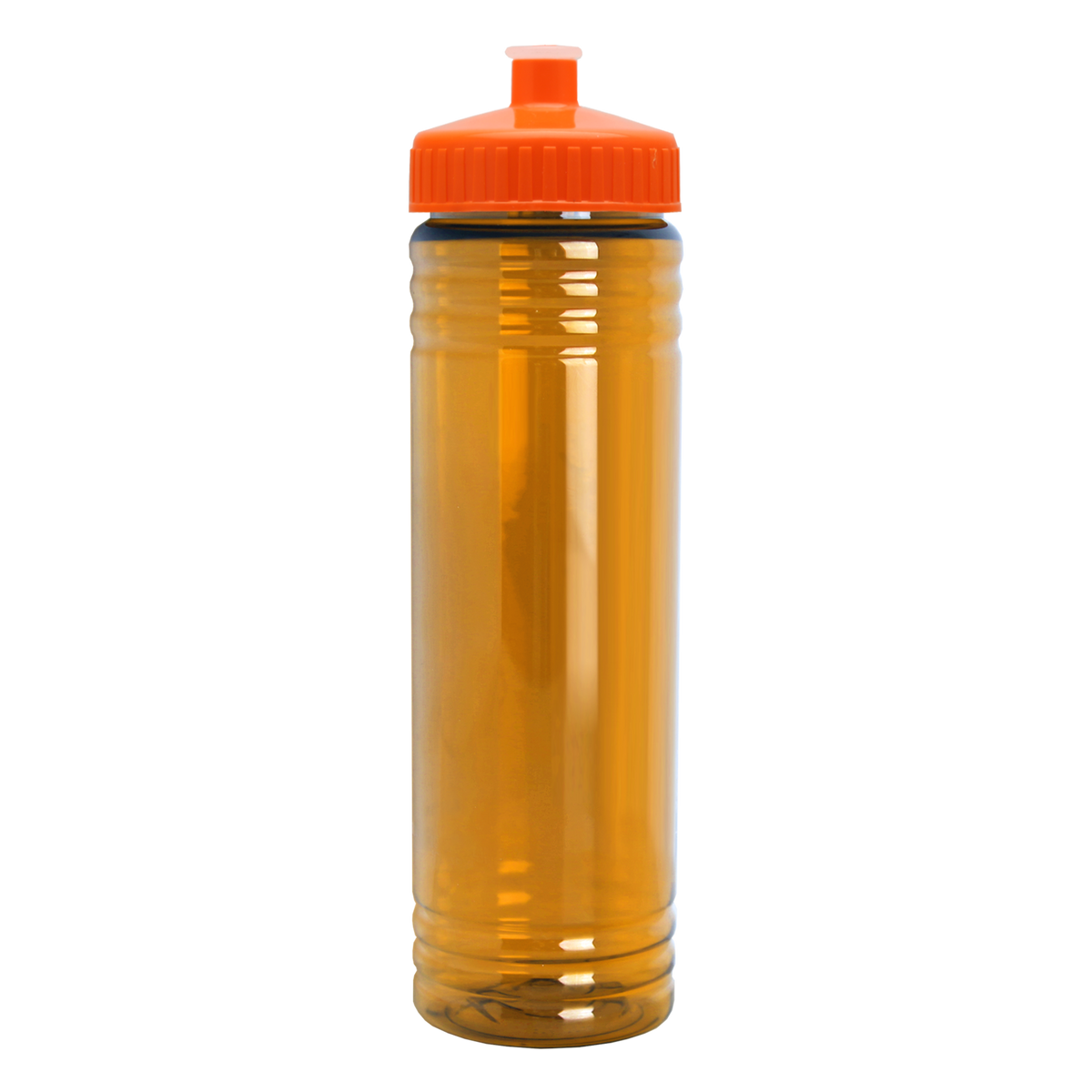 Custom logo Slim Fit RPET Bottle with Push-Pull Lid - 24 oz.