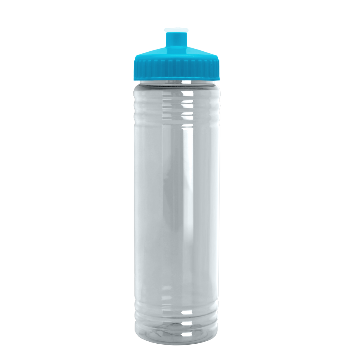 Custom logo Slim Fit RPET Bottle with Push-Pull Lid - 24 oz.