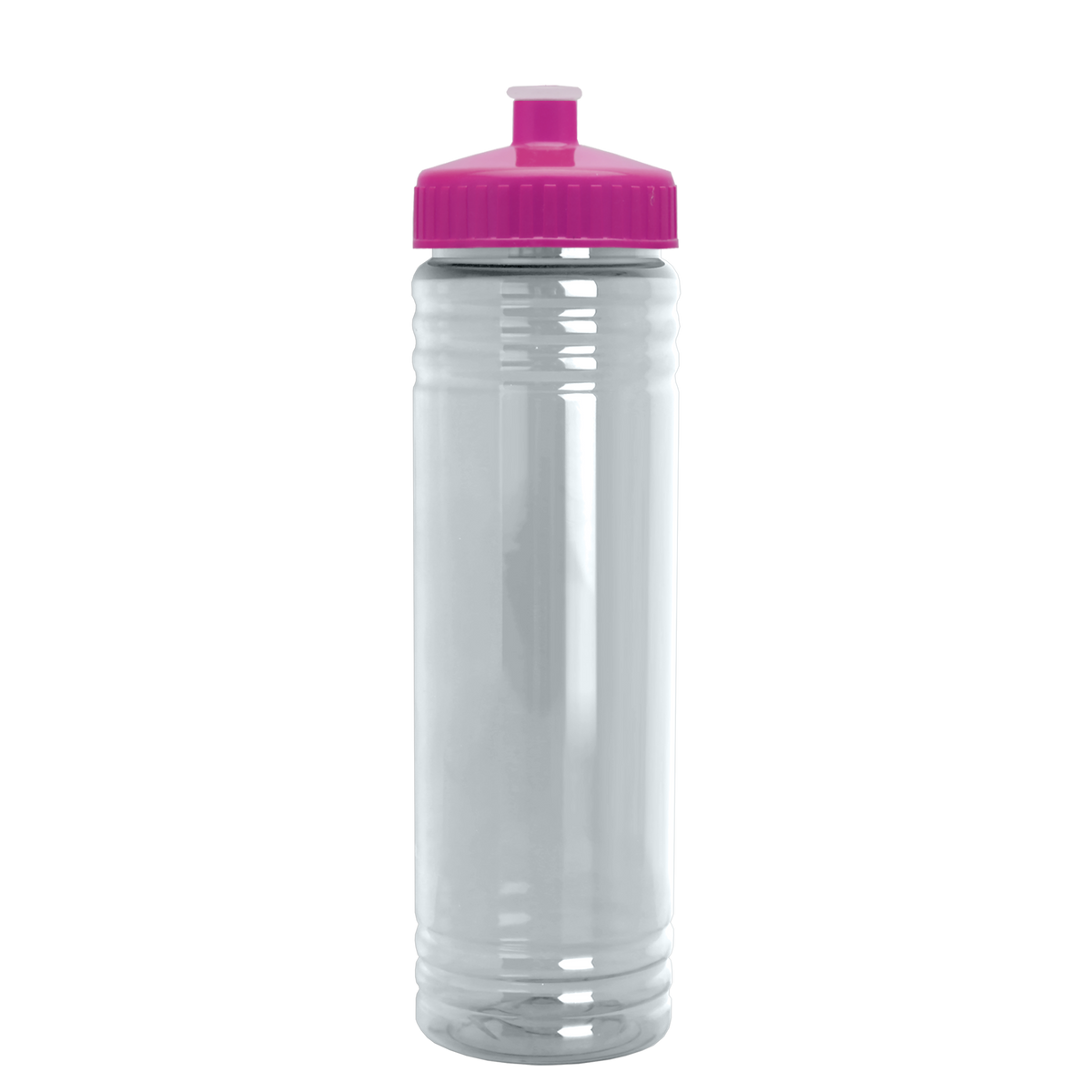 Custom logo Slim Fit RPET Bottle with Push-Pull Lid - 24 oz.
