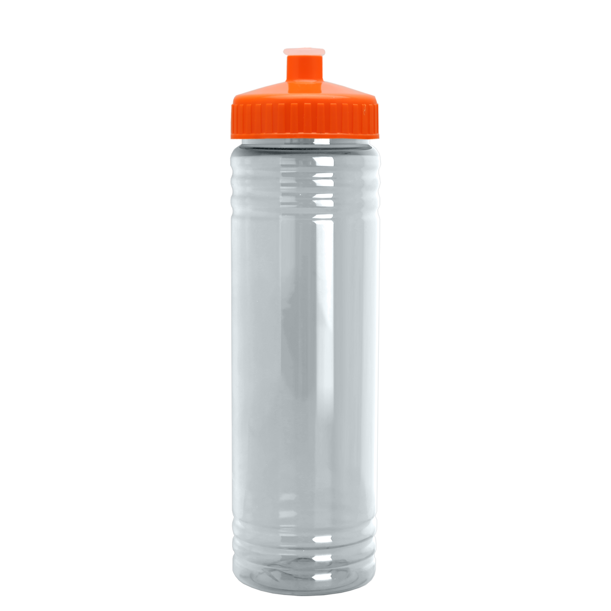 Custom logo Slim Fit RPET Bottle with Push-Pull Lid - 24 oz.
