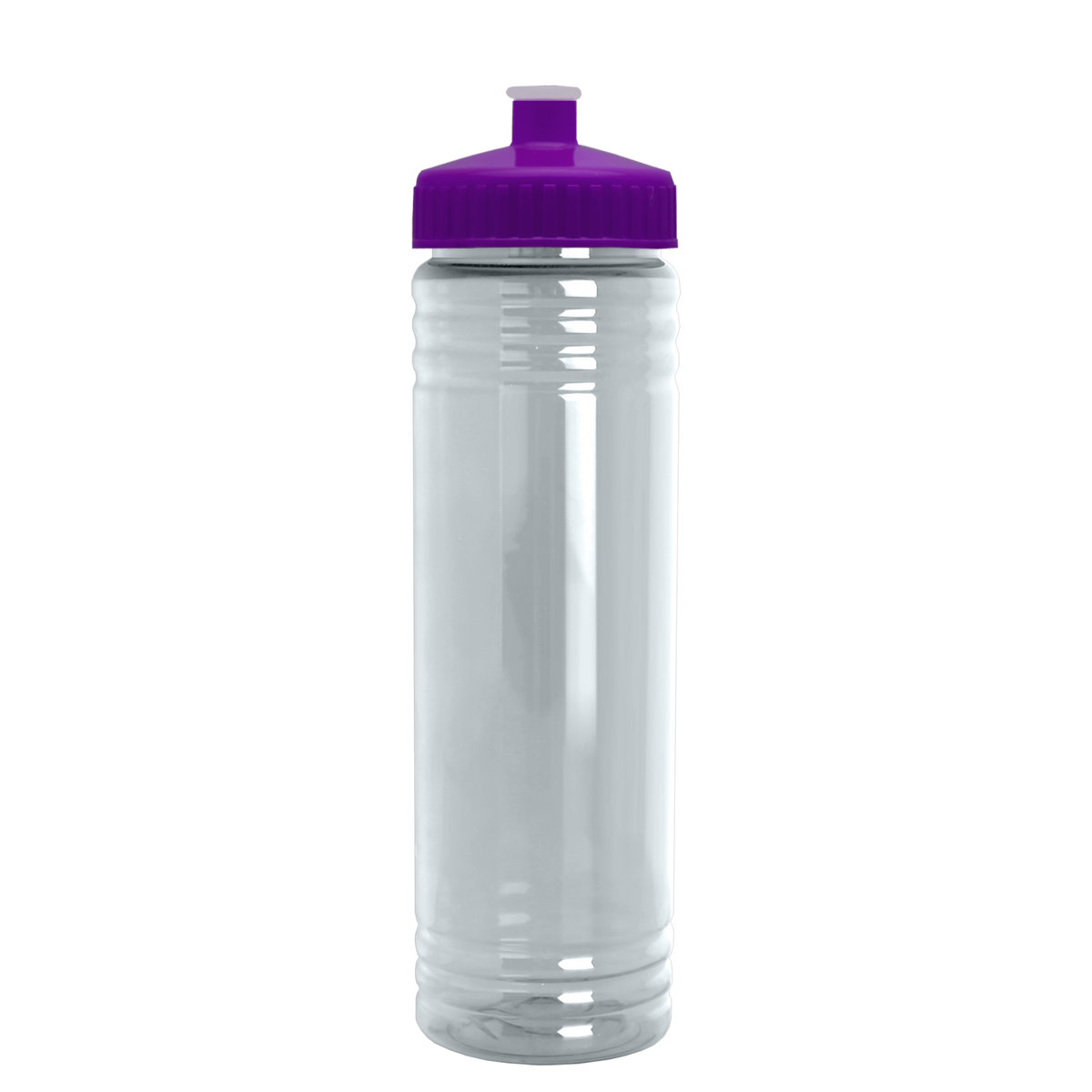 Custom logo Slim Fit RPET Bottle with Push-Pull Lid - 24 oz.