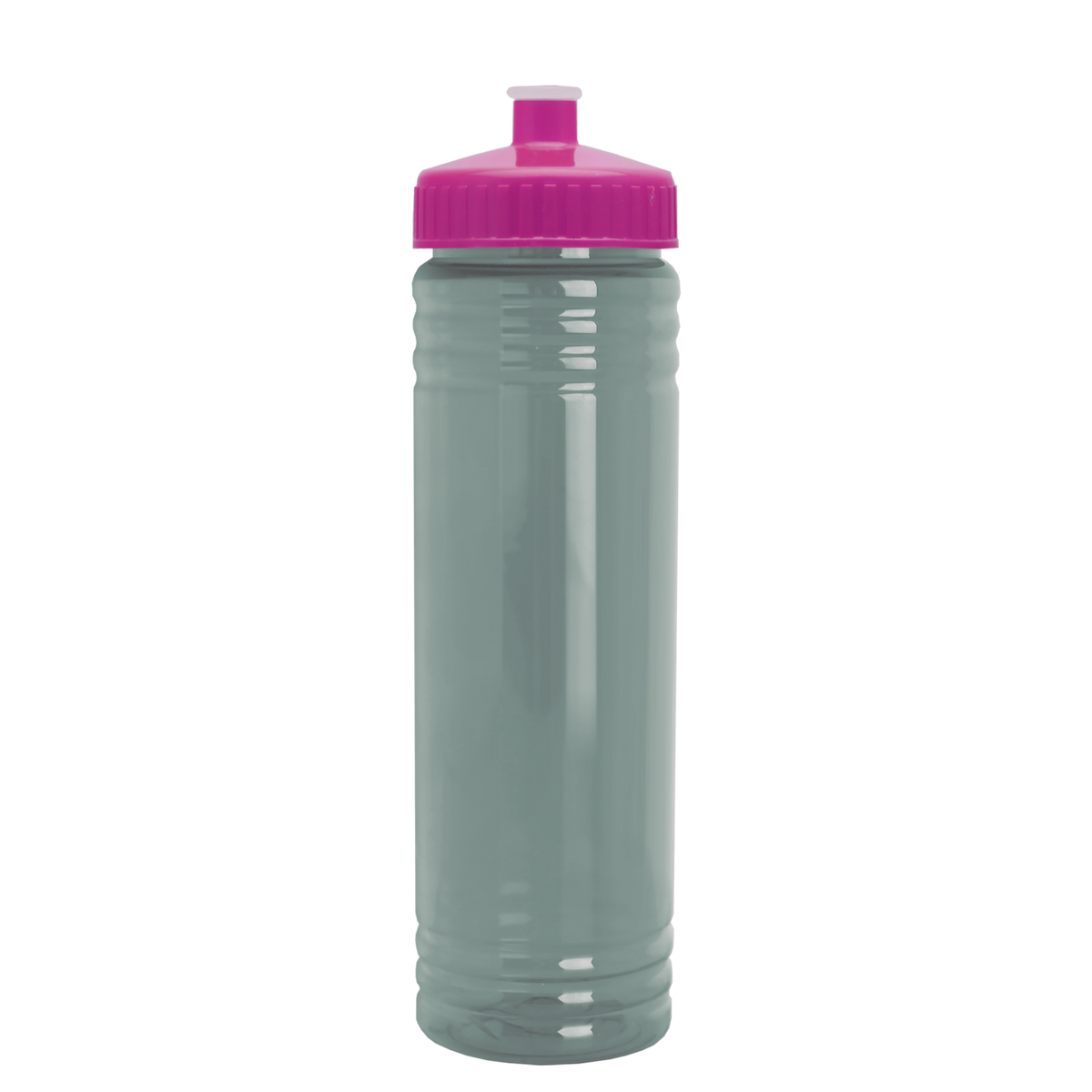Custom logo Slim Fit RPET Bottle with Push-Pull Lid - 24 oz.