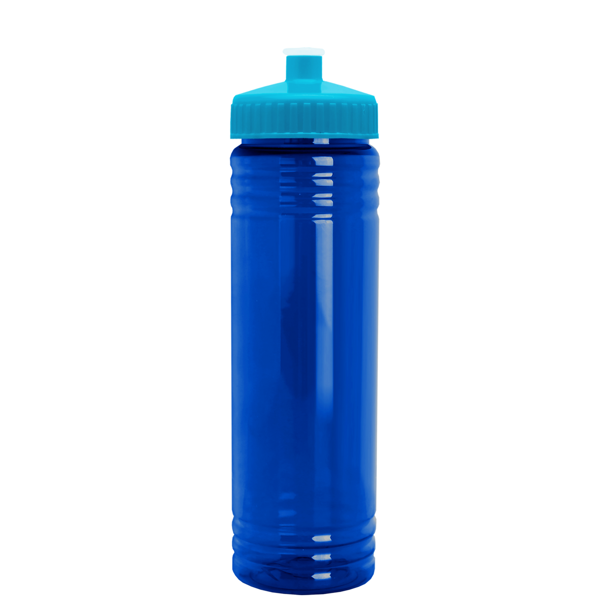 Custom logo Slim Fit RPET Bottle with Push-Pull Lid - 24 oz.