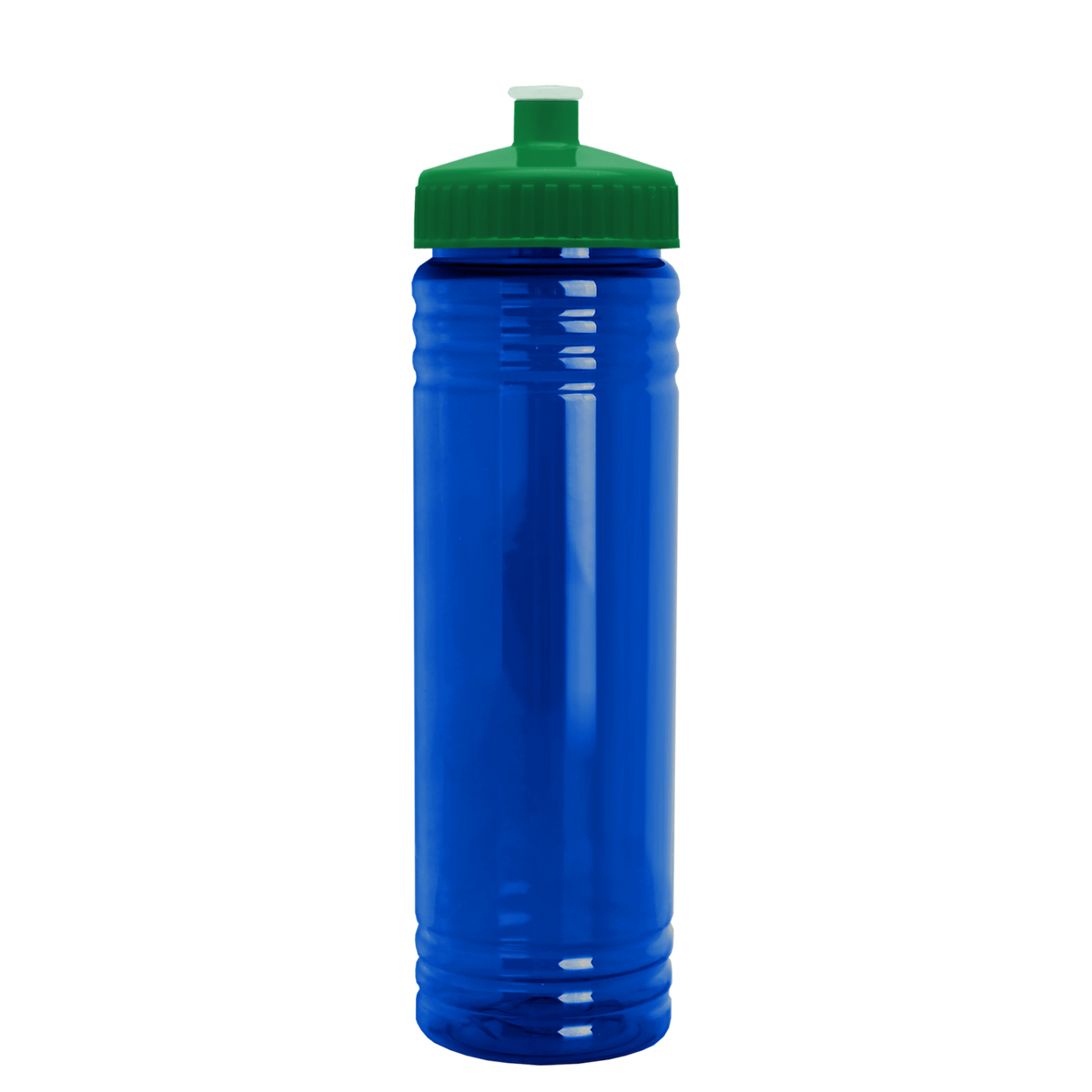 Custom logo Slim Fit RPET Bottle with Push-Pull Lid - 24 oz.