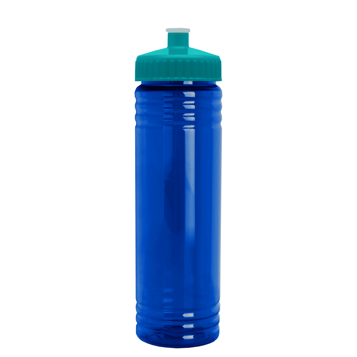Custom logo Slim Fit RPET Bottle with Push-Pull Lid - 24 oz.