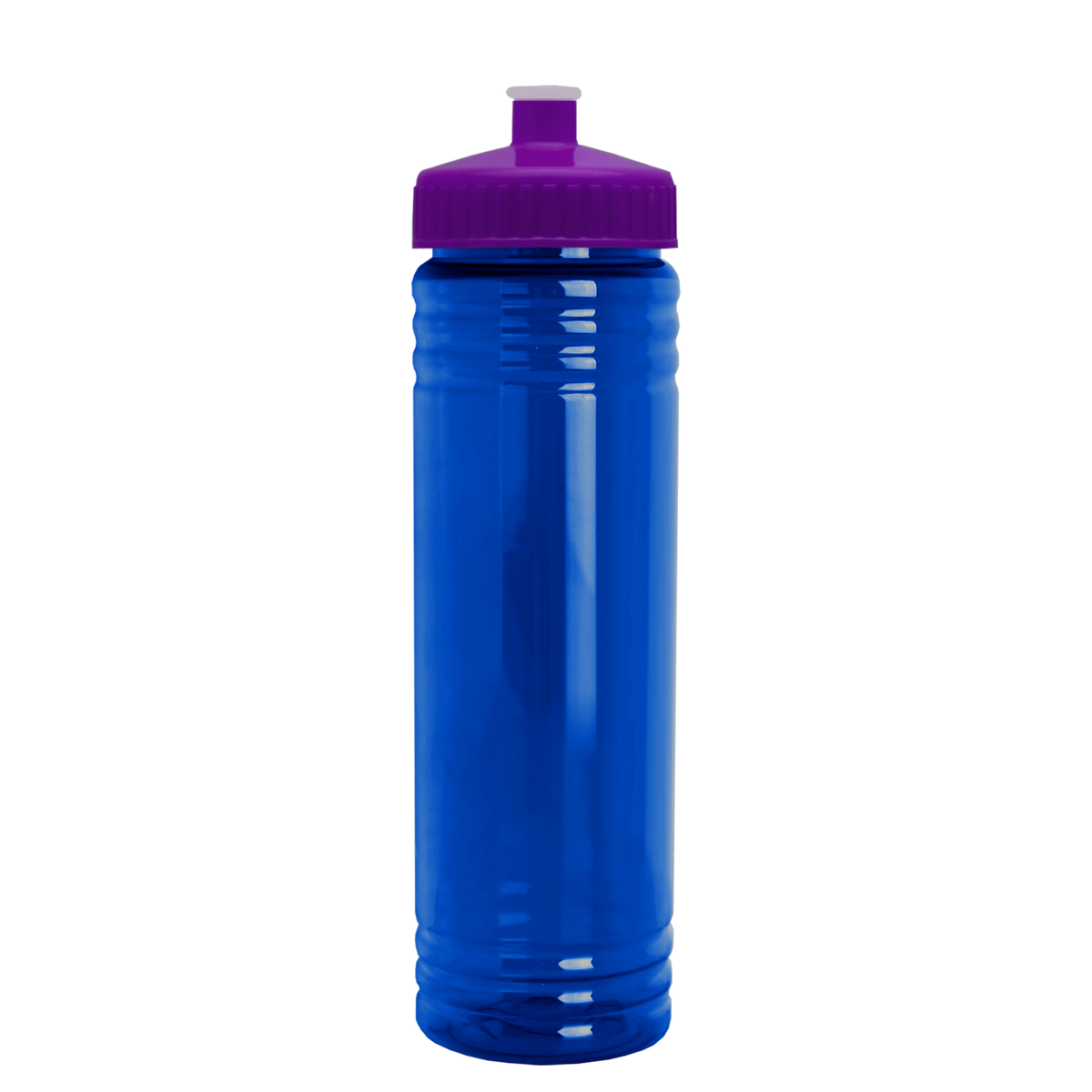 Custom logo Slim Fit RPET Bottle with Push-Pull Lid - 24 oz.