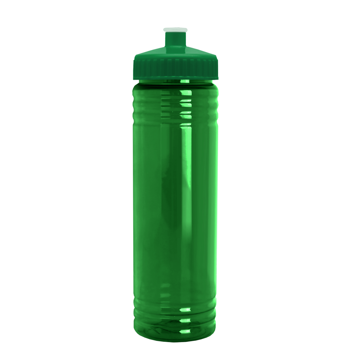 Custom logo Slim Fit RPET Bottle with Push-Pull Lid - 24 oz.