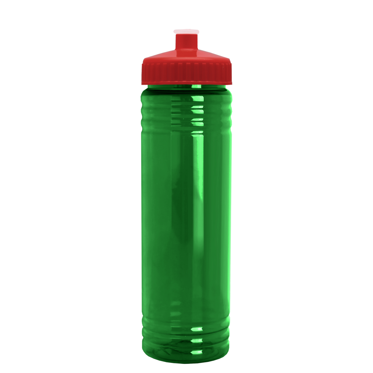 Custom logo Slim Fit RPET Bottle with Push-Pull Lid - 24 oz.