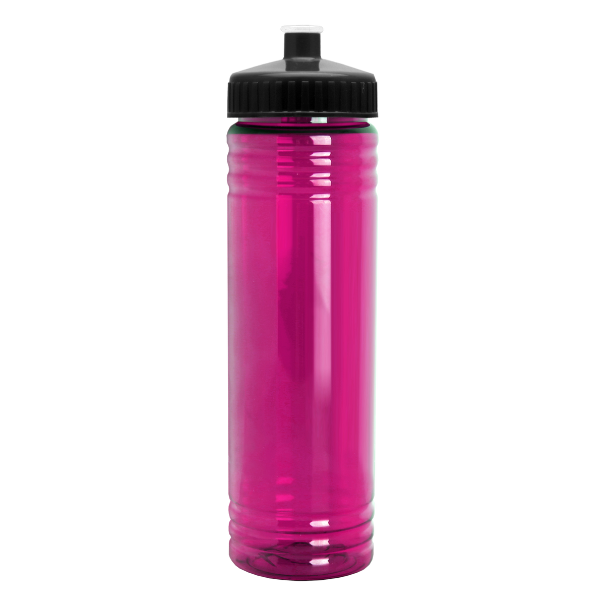 Custom logo Slim Fit RPET Bottle with Push-Pull Lid - 24 oz.