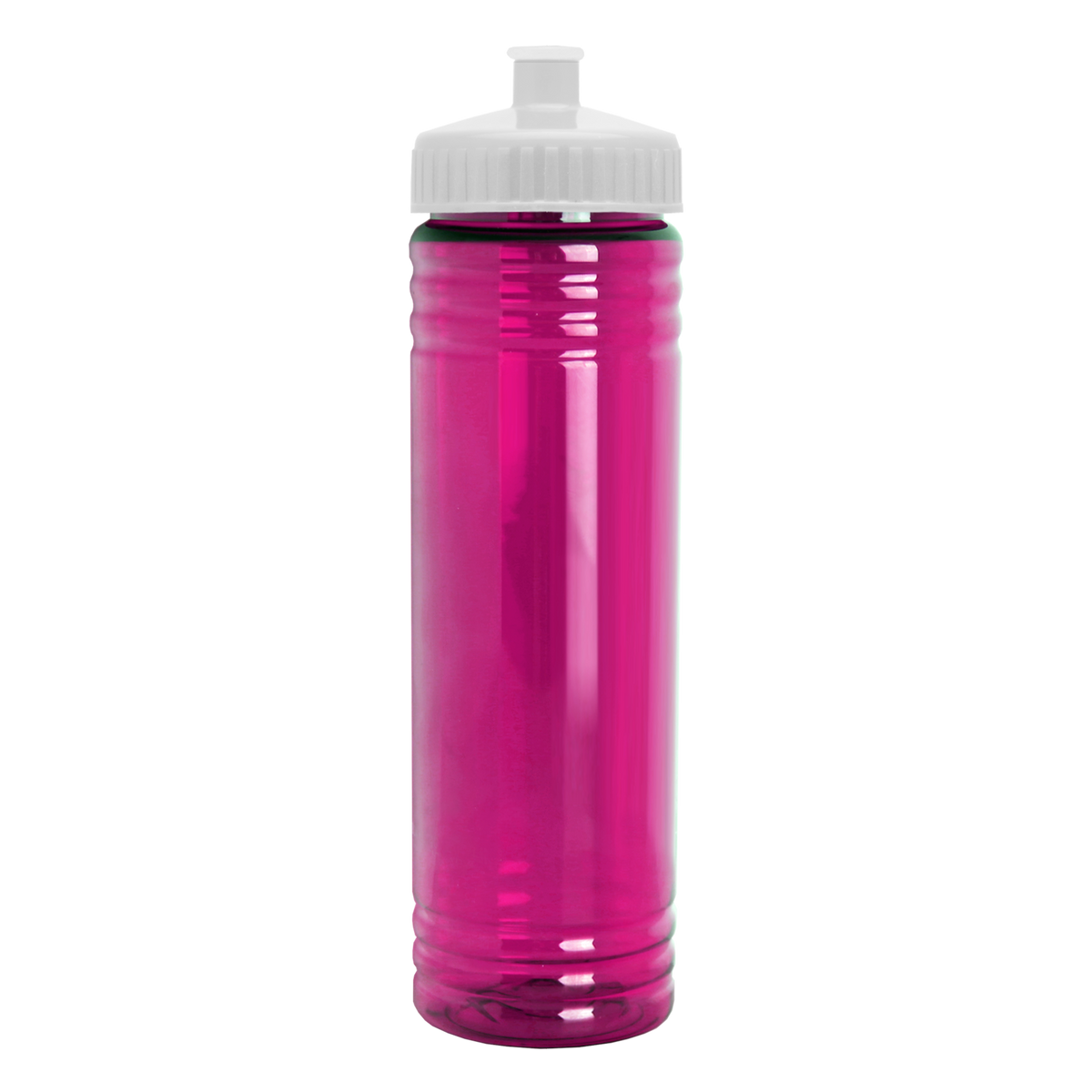 Custom logo Slim Fit RPET Bottle with Push-Pull Lid - 24 oz.
