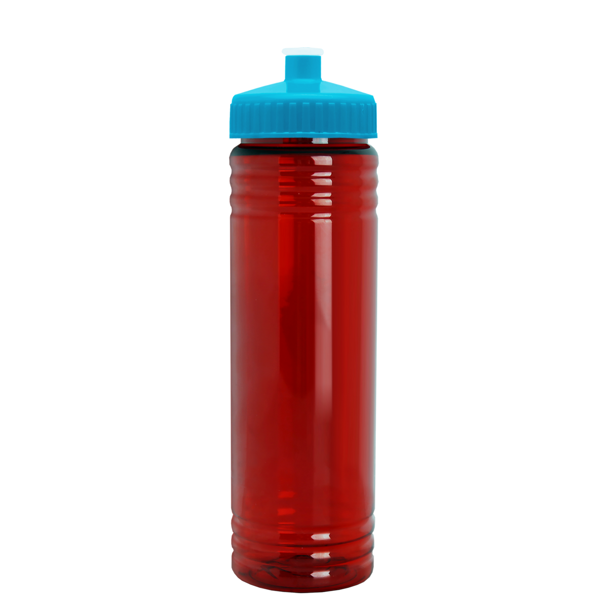 Custom logo Slim Fit RPET Bottle with Push-Pull Lid - 24 oz.