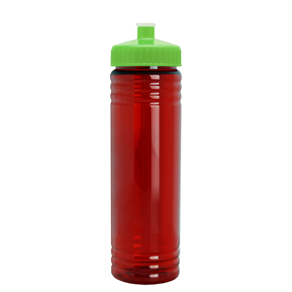 Custom logo Slim Fit RPET Bottle with Push-Pull Lid - 24 oz.