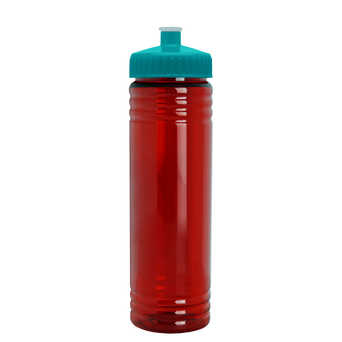 Custom logo Slim Fit RPET Bottle with Push-Pull Lid - 24 oz.