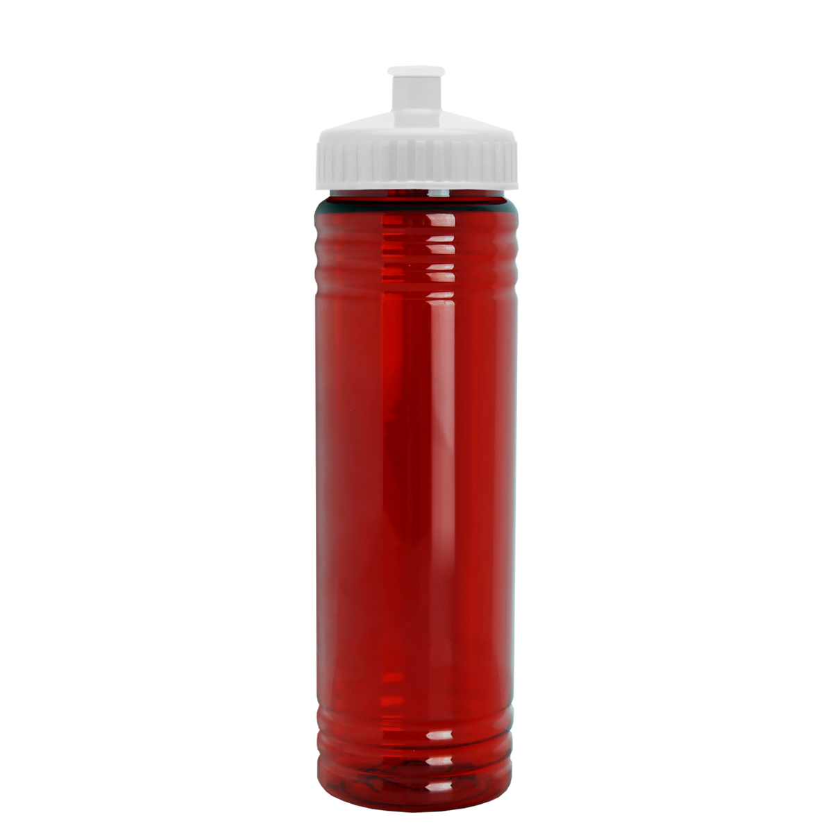 Custom logo Slim Fit RPET Bottle with Push-Pull Lid - 24 oz.