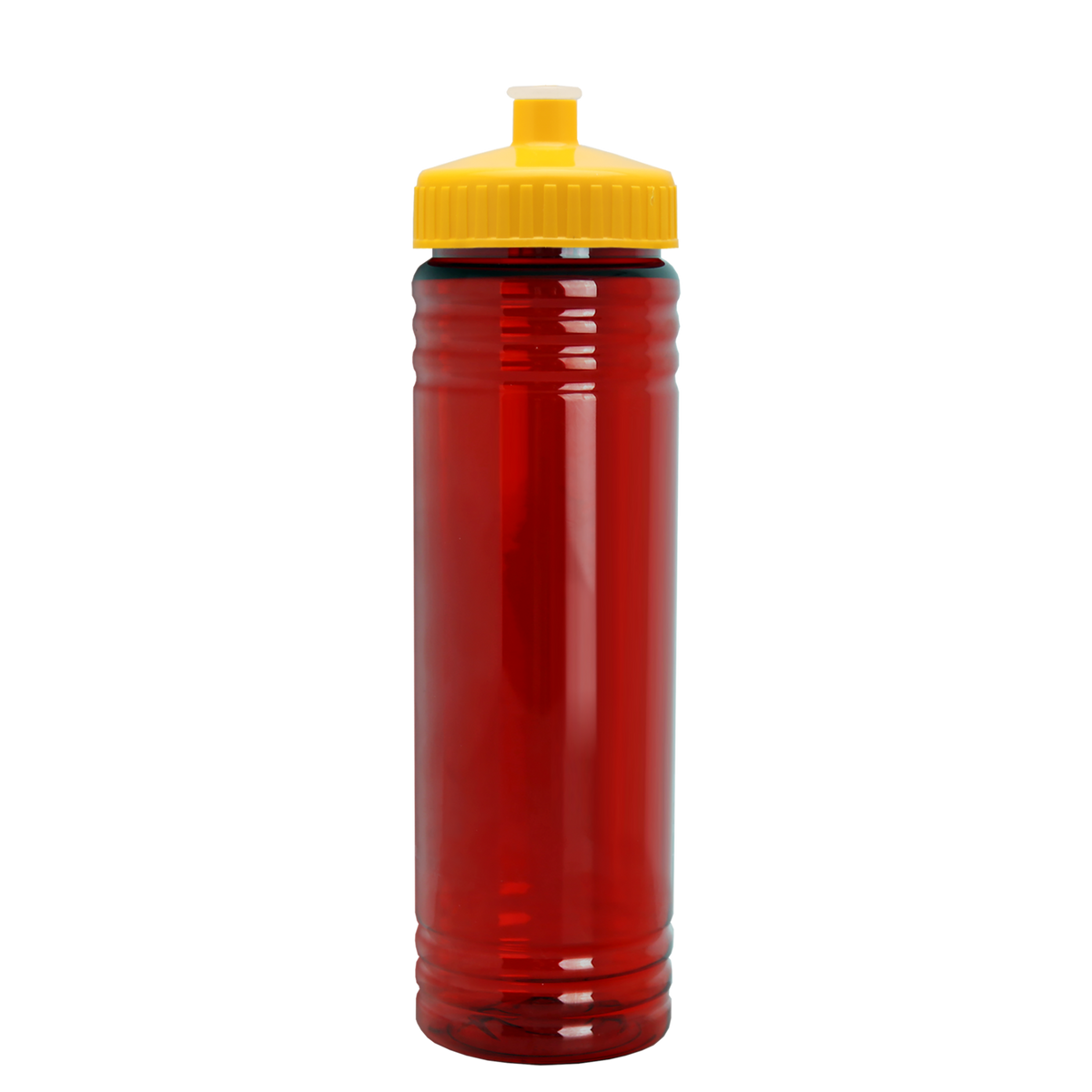 Custom logo Slim Fit RPET Bottle with Push-Pull Lid - 24 oz.