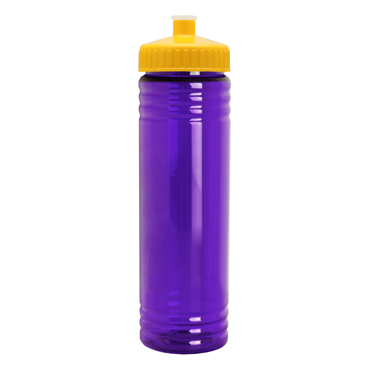 Custom logo Slim Fit RPET Bottle with Push-Pull Lid - 24 oz.